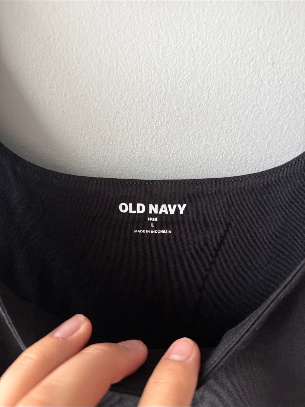 Old Navy Black Double-Layer Scoop-Neck Bodysuit NWT‎ - Picture 8 of 11